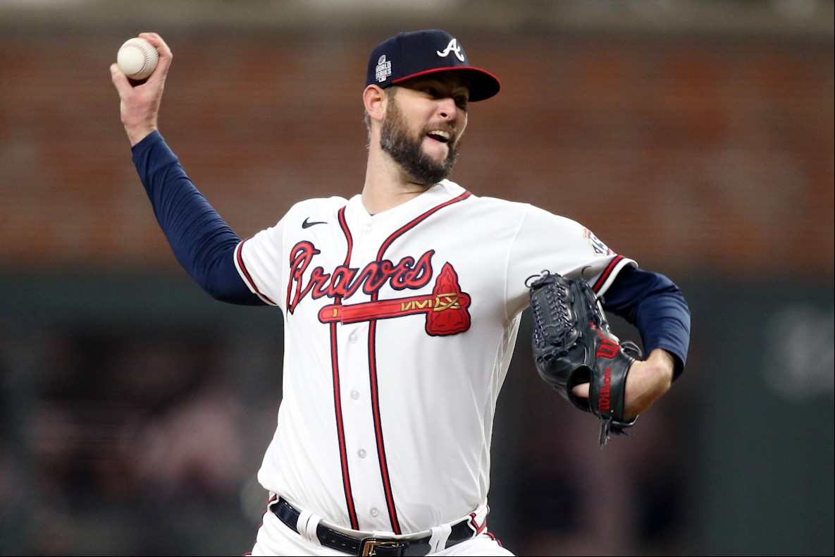 Baseball_MLB_Atlanta Braves relief pitcher Chris Martin